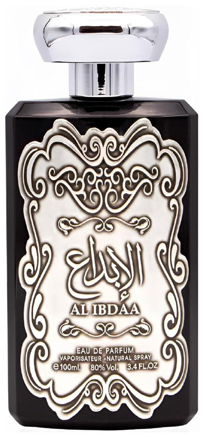 Ard Al Zaafaran Al Ibdaa Silver Eau de Parfum Spray for Men, 3.4 oz