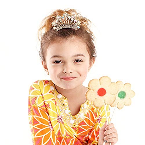 NODG 3 Pieces Silver Crystal Tiaras Crown with Hair Comb for Women - Princess Shiny Headbands Accessories - görsel 10