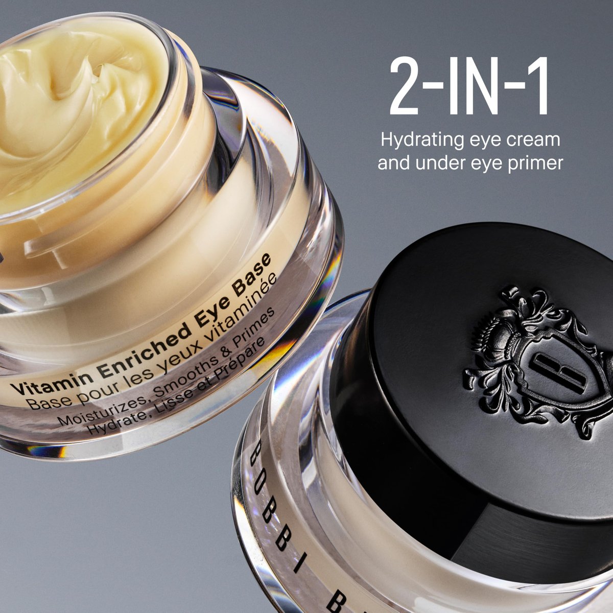 Bobbi Brown Vitamin Enriched Eye Base – 2-in-1 Hydrating Under-Eye Cream & Primer with Hyaluronic Acid, Shea Butter, & Vitamin C, 0.5 Fl Oz Avelisse