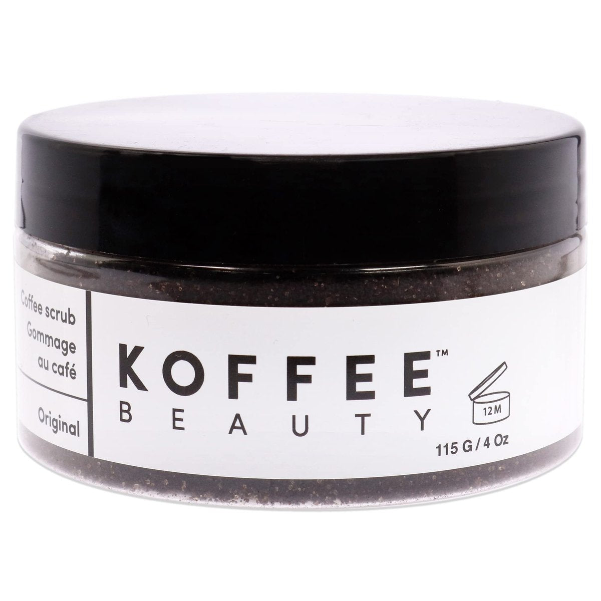 Koffee Beauty Original Coffee Scrub - Exfoliating Body and Face Scrub - Smooth and Polish Skin - Invigorate Senses - 4 Oz - görsel 3