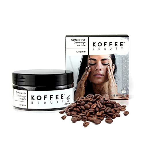 Koffee Beauty Original Coffee Scrub - Exfoliating Body and Face Scrub - Smooth and Polish Skin - Invigorate Senses - 4 Oz - görsel 12