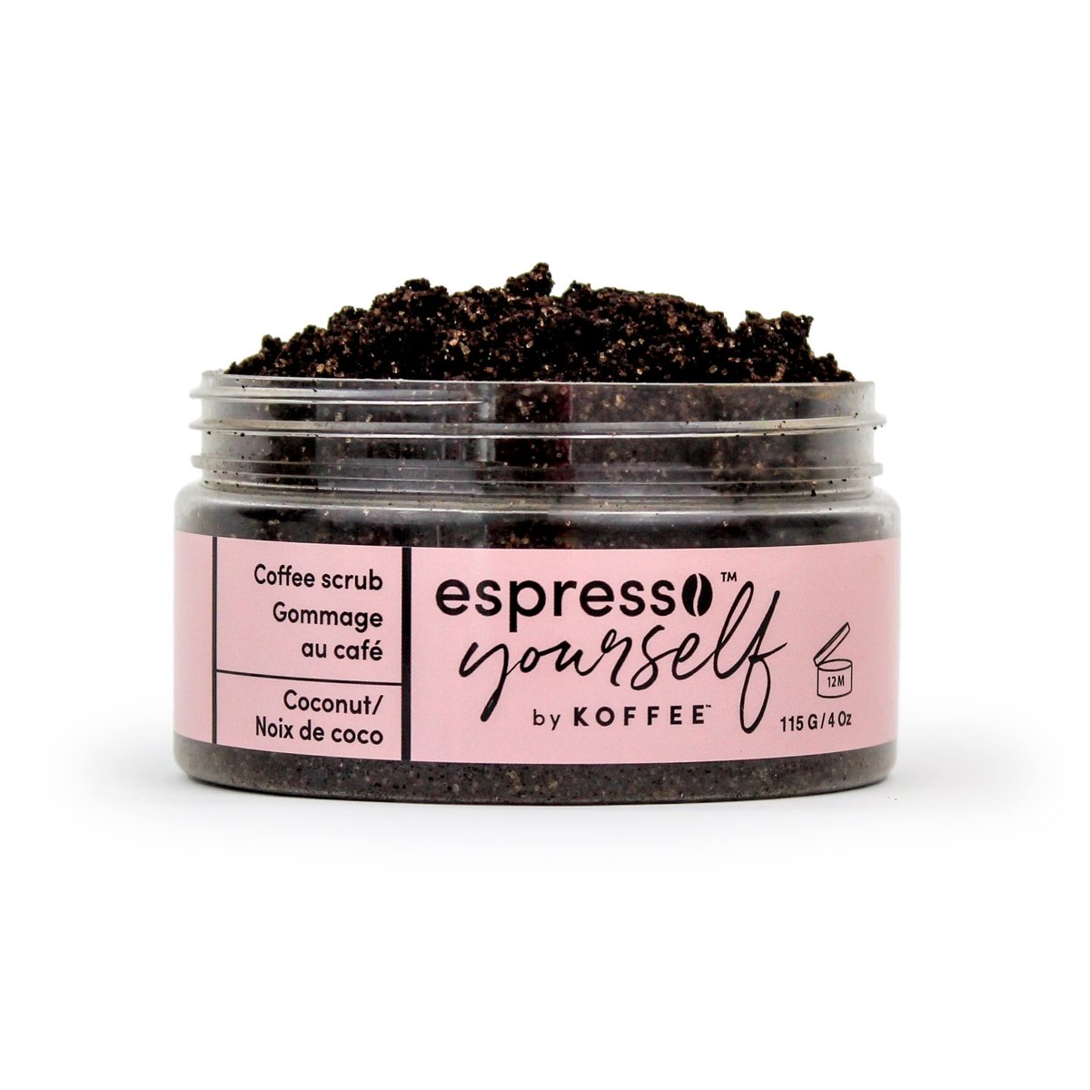 Coffee Scrub - Coconut by Koffee Beauty for Unisex - 4 oz Scrub - görsel 1