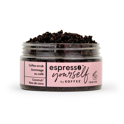Coffee Scrub - Coconut by Koffee Beauty for Unisex - 4 oz Scrub