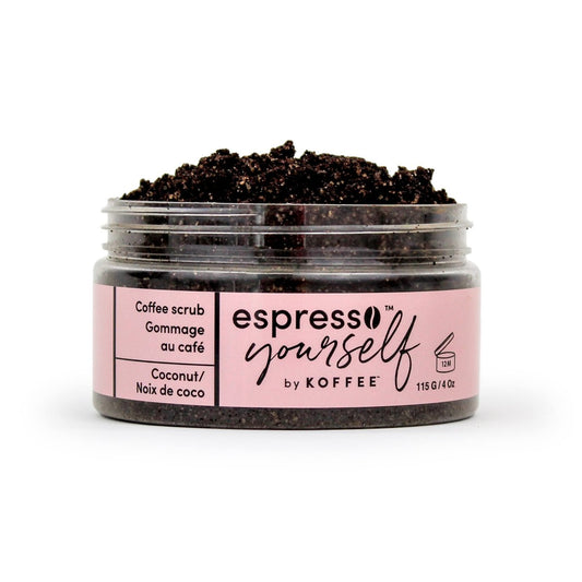 Coffee Scrub - Coconut by Koffee Beauty for Unisex - 4 oz Scrub