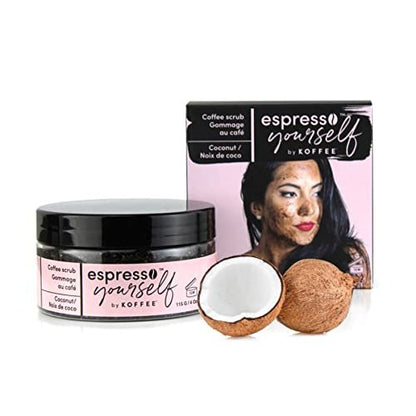 Coffee Scrub - Coconut by Koffee Beauty for Unisex - 4 oz Scrub