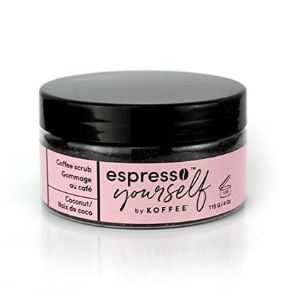 Coffee Scrub - Coconut by Koffee Beauty for Unisex - 4 oz Scrub