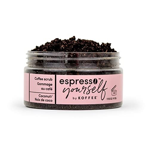 Coffee Scrub - Coconut by Koffee Beauty for Unisex - 4 oz Scrub - görsel 2