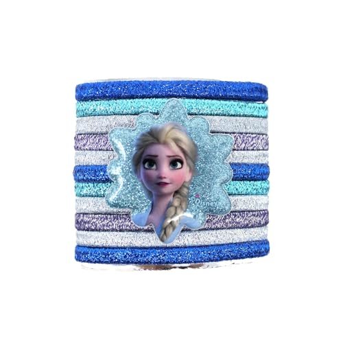 HER Accessories Girls Frozen II 16-Piece Hair Accessory Set – Brush, Hair Ties, Bows & Snaps - görsel 10