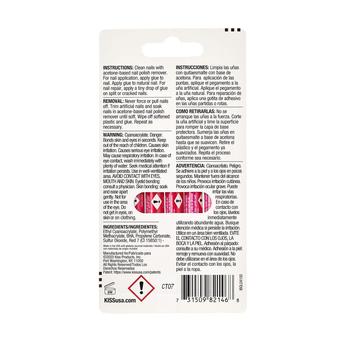 KISS Pink Gel Nail Glue – Strong & Fast Bonding Adhesive for Salon-Quality Nails - görsel 3