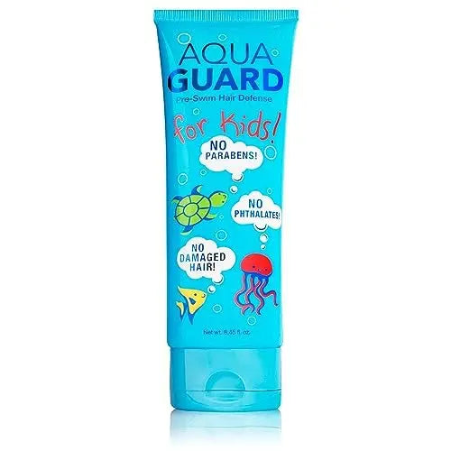 AQUA GUARD Pre-Swim Hair Defense For Kids - Chlorine Protection & Tangle Control, 8.45 oz Avelisse