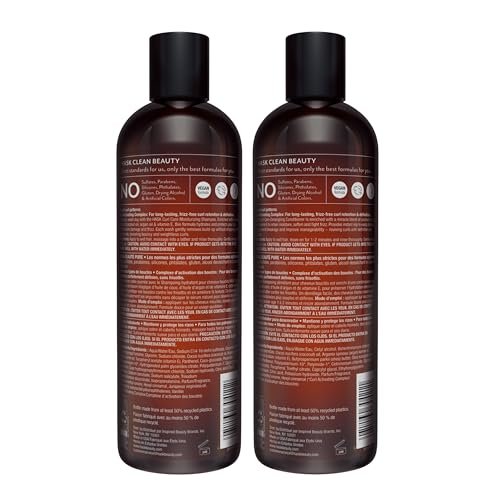 HASK Curl Care Shampoo and Conditioner Set with Coconut and Argan Oil for Curly Hair - Sulfate-Free, Paraben-Free, Gluten-Free, Vegan, Cruelty-Free, Color Safe - 12 oz Each - görsel 16