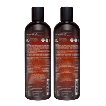 HASK Curl Care Shampoo and Conditioner Set with Coconut and Argan Oil for Curly Hair - Sulfate-Free, Paraben-Free, Gluten-Free, Vegan, Cruelty-Free, Color Safe - 12 oz Each