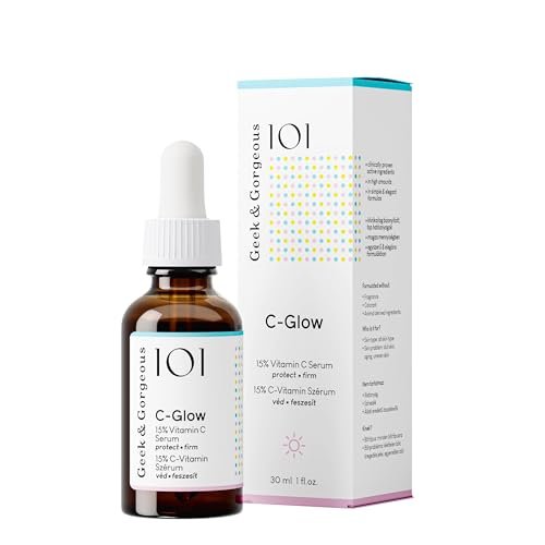C-Glow 15% Vitamin C Serum with Ferulic Acid & Vitamin E – Lightweight, Water-Like Formula for All Skin Types - görsel 2