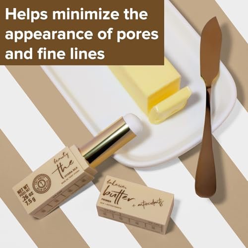 Beauty Bakerie The Butter HydraSilk Face Primer - Antioxidant-Rich Pore Minimizer for Smooth, Extended Wear Makeup Base, 7.5g - görsel 10