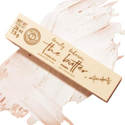 Beauty Bakerie The Butter HydraSilk Face Primer - Antioxidant-Rich Pore Minimizer for Smooth, Extended Wear Makeup Base, 7.5g