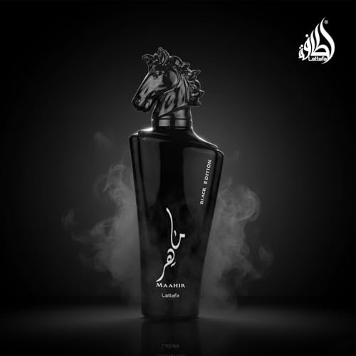 Lattafa Maahir Black Edition Eau De Parfum Spray 3.4 oz - Unisex Fragrance Avelisse