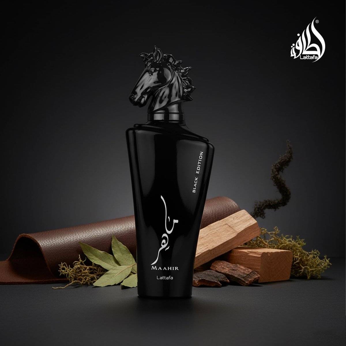 Lattafa Maahir Black Edition Eau De Parfum Spray 3.4 oz - Unisex Fragrance Avelisse