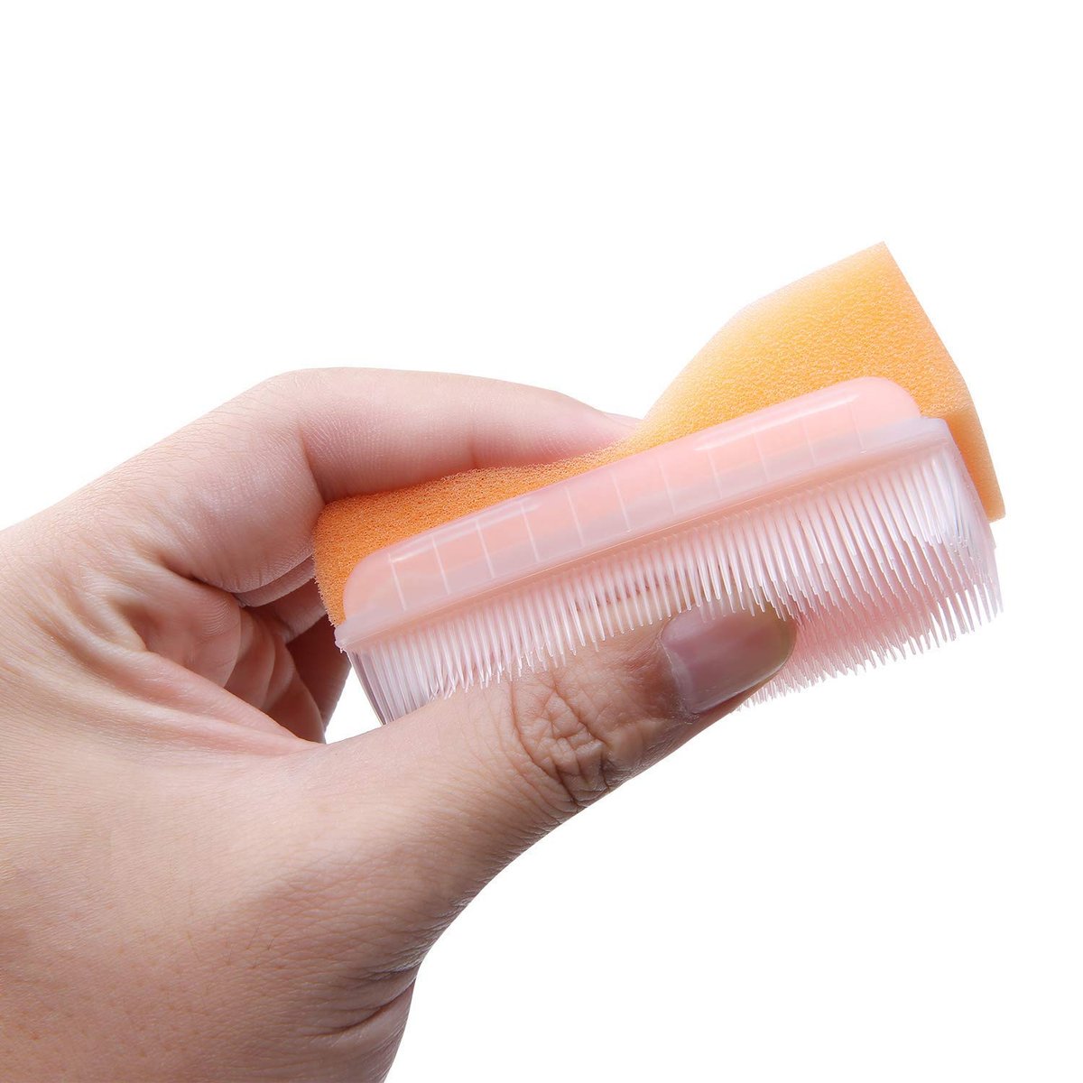 JIESI Sensory Brush (6 Pack) - Reusable Baby Bath Scrubber, Soft Sponge Body Brush for Gentle Cleansing, Ideal Gift for Kids, Men, Women, and Family - görsel 7
