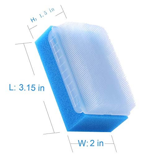 JIESI Sensory Brush (6 Pack) - Reusable Baby Bath Scrubber, Soft Sponge Body Brush for Gentle Cleansing, Ideal Gift for Kids, Men, Women, and Family - görsel 4