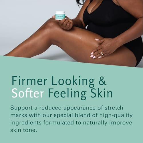 M3 Naturals Stretch Mark Cream with Collagen & Stem Cell - Maternity Skincare Oil for Stretch Mark Prevention & Scar Remover - Green Tea Extract & Raspberry Ketones Avelisse