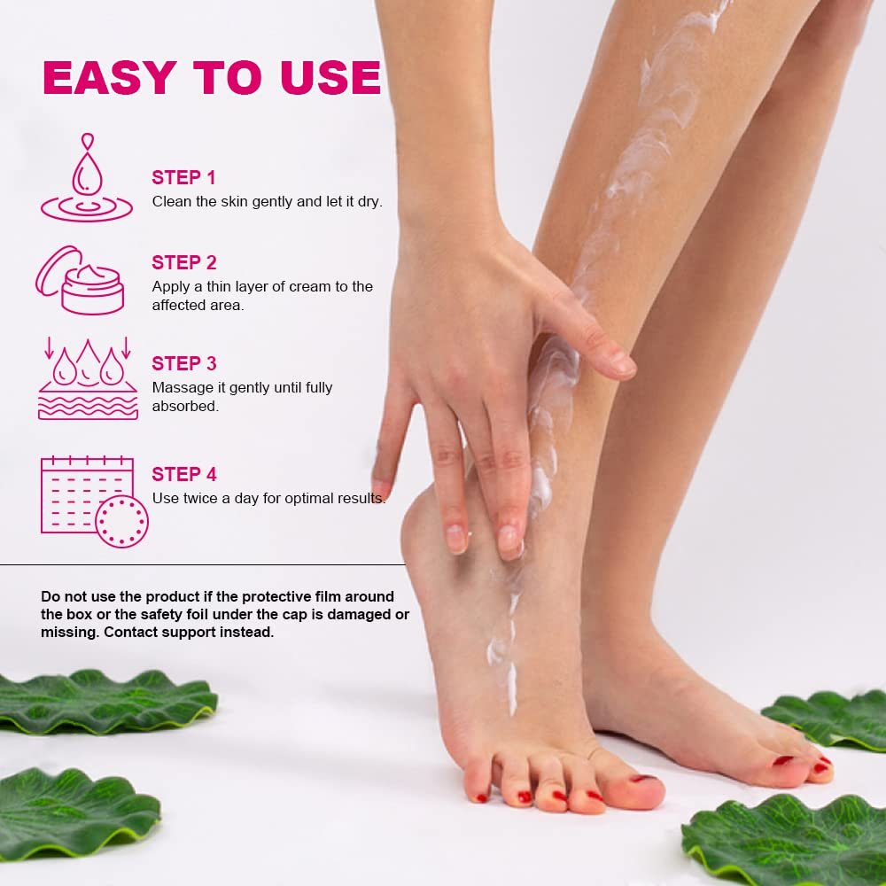 ENVISHA Urea Cream 42 Percent for Feet – 42% Urea Foot Cream with 2% Salicylic Acid for Hands, Heels, Elbows, Nails & Knees – 4 oz - görsel 5