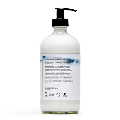 The Unscented Company Lotion Unscented, 16.91 Fl Oz - Gentle Daily Moisturizer for Sensitive Skin Avelisse