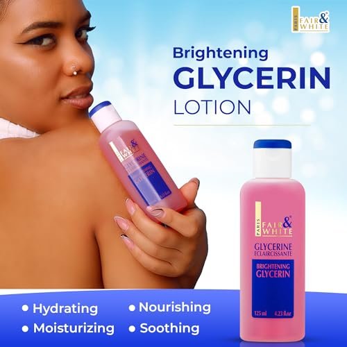 Fair and White Original Glycerin | 4.4 Fl Oz (125 ml) - Pure Hydrating Oil Avelisse