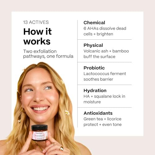Mad Hippie MicroDermabrasion Facial – Exfoliating Face Scrub with Probiotics & AHA Fruit Acid Complex, Light Citrus Scent, 2.1 Fl Oz - görsel 10