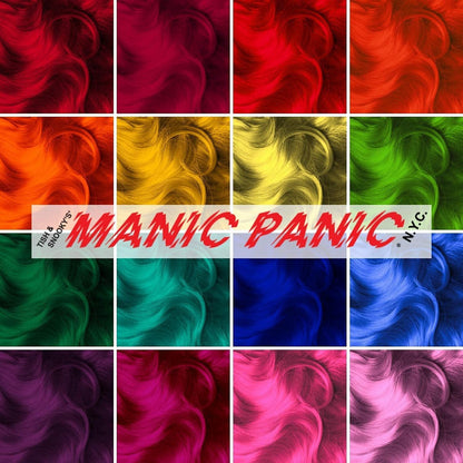 MANIC PANIC Blue Lightning Hair Bleach Kit – 30 Volume Developer & Bleach Powder, Lifts Up to 5 Levels, Vegan & Cruelty Free
