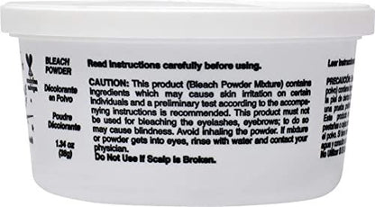 MANIC PANIC Blue Lightning Hair Bleach Kit – 30 Volume Developer & Bleach Powder, Lifts Up to 5 Levels, Vegan & Cruelty Free