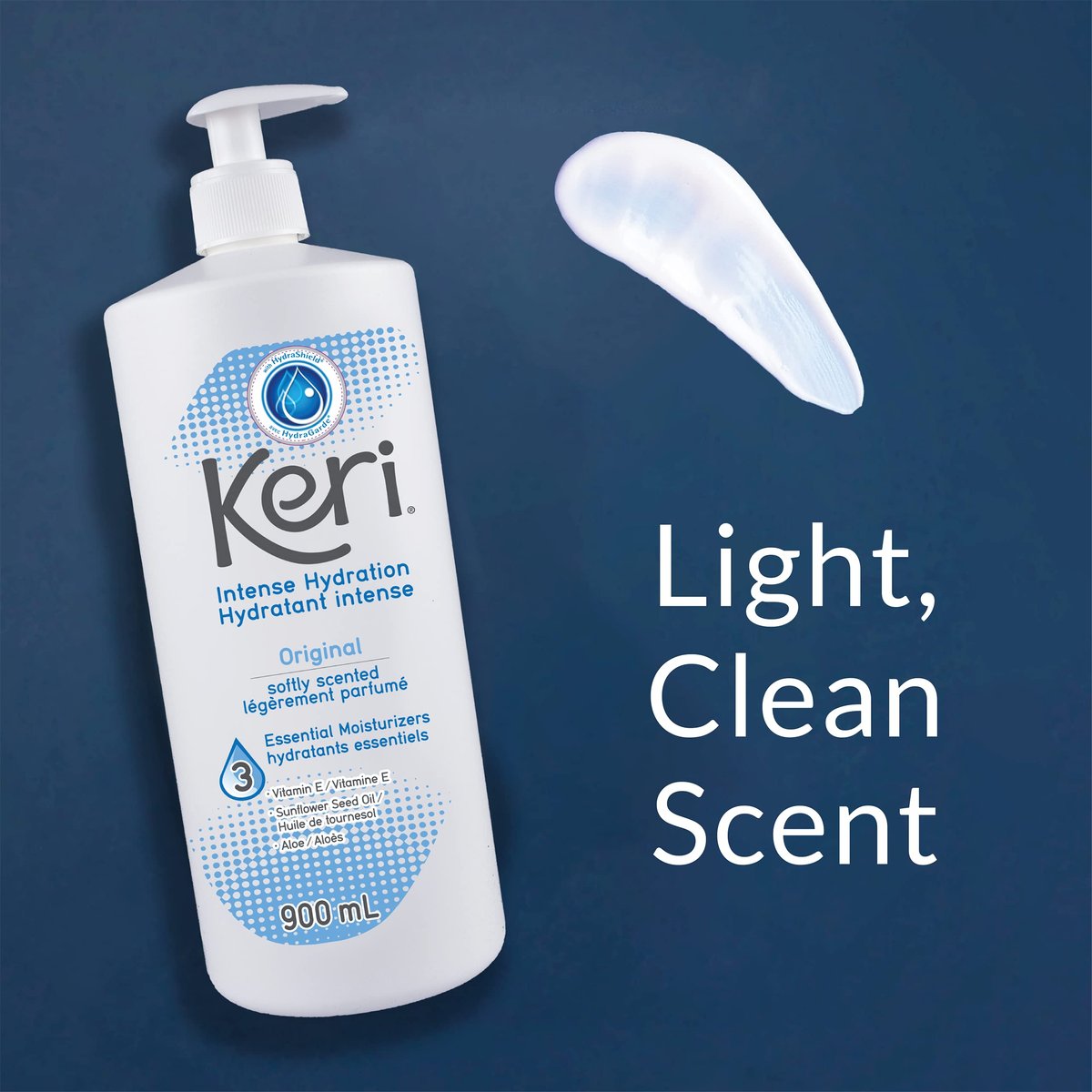 Keri Original Softly Scented Lotion - 30.43 Fl Oz (900 ml) Moisturizer for Dry Skin Avelisse