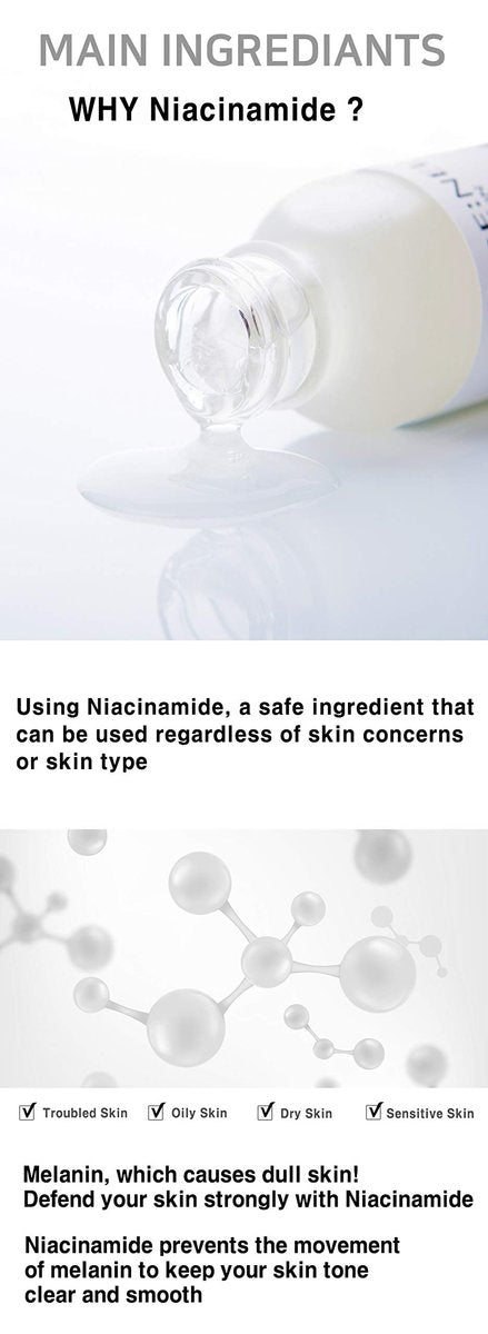 CARE:NEL Korean Vitamin B & C Serum with Niacinamide 10% + Zinc 1% – Hydrating Facial Serum for Glowing Skin, 1 fl oz (30 ml) - görsel 7