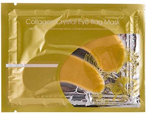 Theshiry Gold Collagen Crystal Eye Mask & Lip Mask Set - 10 Pairs Each - Anti-Aging Face Mask for Wrinkles, Hydration, and Firming - görsel 3