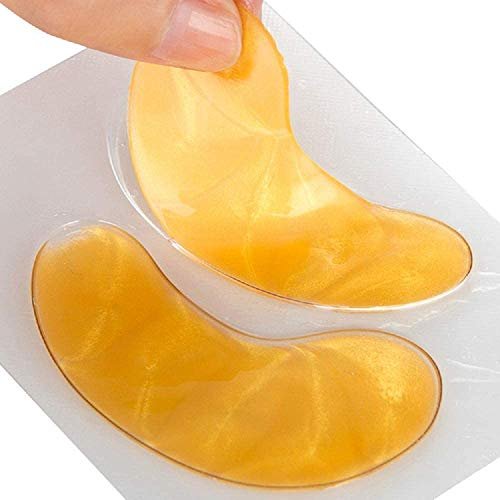 Theshiry Gold Collagen Crystal Eye Mask & Lip Mask Set - 10 Pairs Each - Anti-Aging Face Mask for Wrinkles, Hydration, and Firming - görsel 6