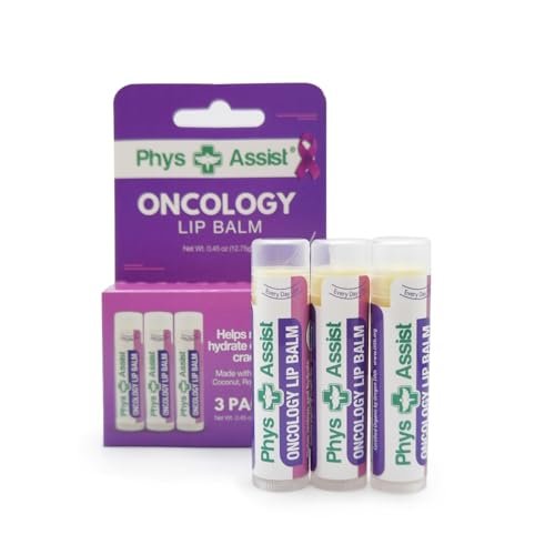 USDA Organic Oncology Lip Balm - Hydrate Dry, Parched Lips - Moisturizing 3-Pack Avelisse