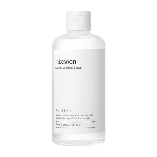 mixsoon Centella Asiatica Toner – Soothing & Hydrating Facial Toner with CICA Extract, Gentle Formula for Sensitive & Balanced Skin, 300ml / 10.14 fl.oz.