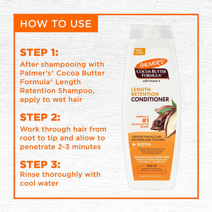 Palmer's Cocoa Butter & Biotin Length Retention Conditioner - 13.5 oz