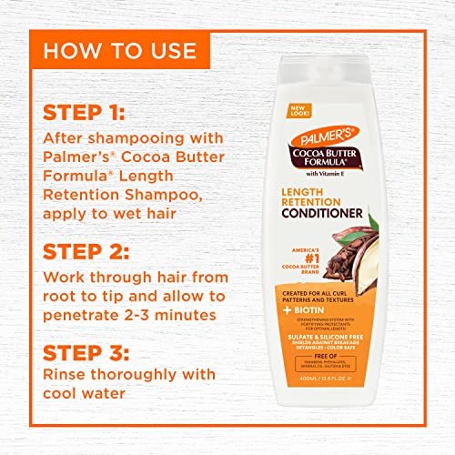 Palmer's Cocoa Butter & Biotin Length Retention Conditioner - 13.5 oz - görsel 8
