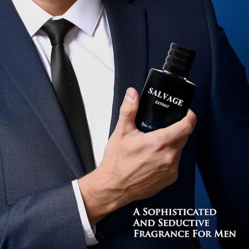 Salvage Extrait Eau De Parfum for Men - Grapefruit & Spices, Lavender & Wood, 100ml Avelisse