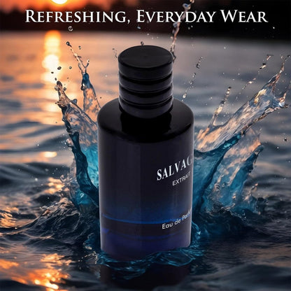 Salvage Extrait Eau De Parfum for Men - Grapefruit & Spices, Lavender & Wood, 100ml Avelisse