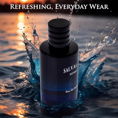 Salvage Extrait Eau De Parfum for Men - Grapefruit & Spices, Lavender & Wood, 100ml Avelisse