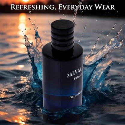 Salvage Extrait Eau De Parfum for Men - Grapefruit & Spices, Lavender & Wood, 100ml Avelisse