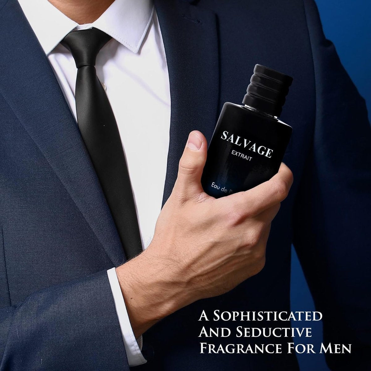 Salvage Extrait Eau De Parfum for Men - Grapefruit & Spices, Lavender & Wood, 100ml Avelisse