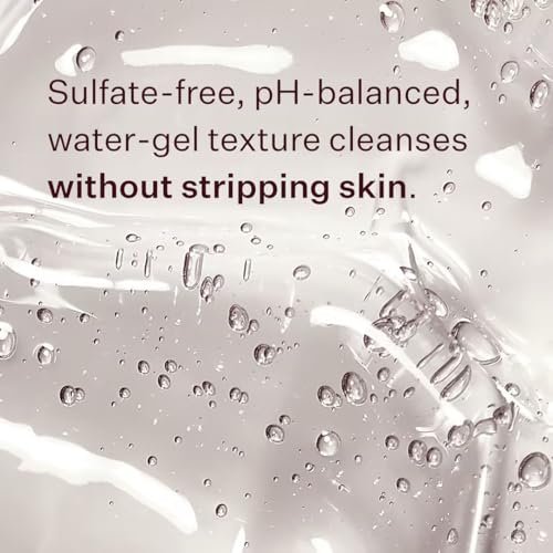 Peach & Lily Power Calm Hydrating Gel Cleanser – Gentle Face Wash with Chamomile, Cucumber & Cica, 3.38 oz Avelisse