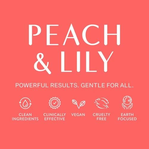 Peach & Lily Power Calm Hydrating Gel Cleanser – Gentle Face Wash with Chamomile, Cucumber & Cica, 3.38 oz Avelisse