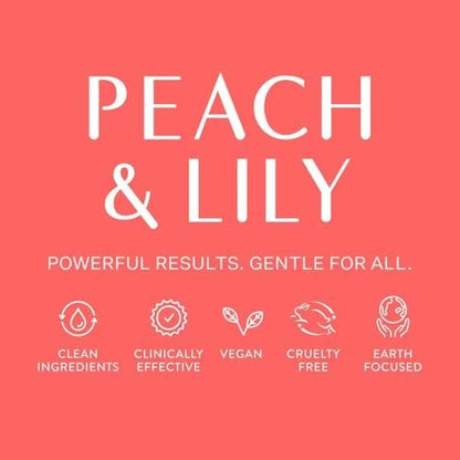 Peach & Lily Power Calm Hydrating Gel Cleanser – Gentle Face Wash with Chamomile, Cucumber & Cica, 3.38 oz Avelisse