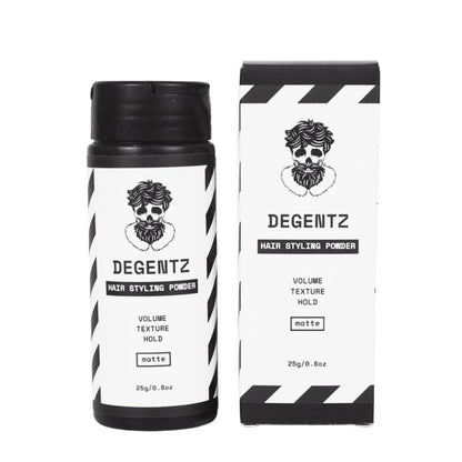 DEGENTZ King Sized Hair Styling Powder - Volumizing and Mattifying Hold for Men and Women (0.8 oz / 25g) - Non-Sticky, Natural Look Avelisse