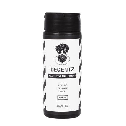 DEGENTZ King Sized Hair Styling Powder - Volumizing and Mattifying Hold for Men and Women (0.8 oz / 25g) - Non-Sticky, Natural Look Avelisse
