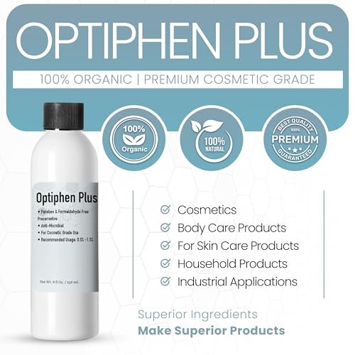 Talsen Chemicals Optiphen Plus Preservative for Cosmetics - Natural Preservative for Lotions, Serums & DIY Products (1 oz / 30 mL) - görsel 6