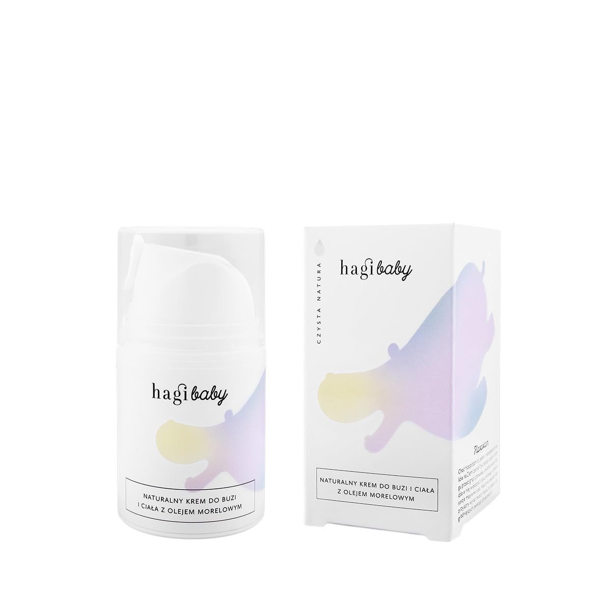 Hagi Naturalny Krem do ciała i twarzy z olejem morelowym 50 ml – Organic Face & Body Moisturizer with Apricot Oil - görsel 5
